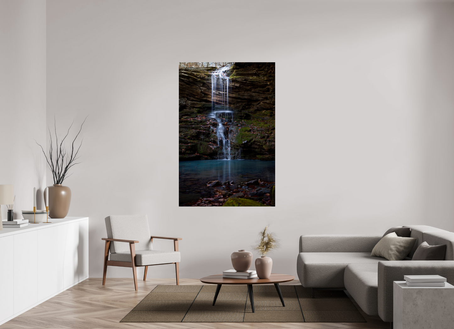 44 x 66″, Photo Print On Fuji Crystal DP II Magnolia Falls