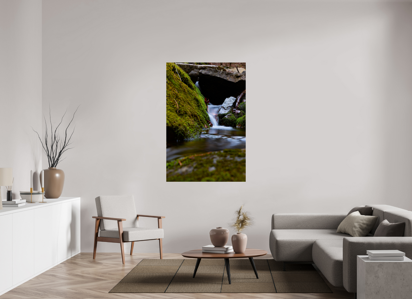 40 x 60″, Photo Print On Fuji Crystal DP II Between Moss and Stone