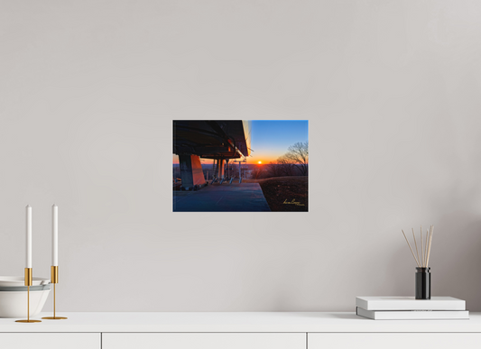 12 x 8″, Canvas Print The Lifted Morning Sun