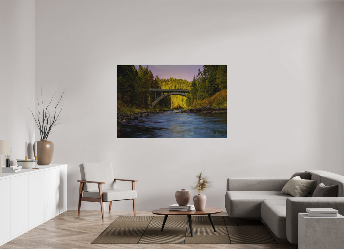 66 x 44″, Metal Prints Where the River Leads