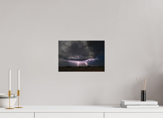 12.1 x 8″, Canvas Print Quiet Before the Strike