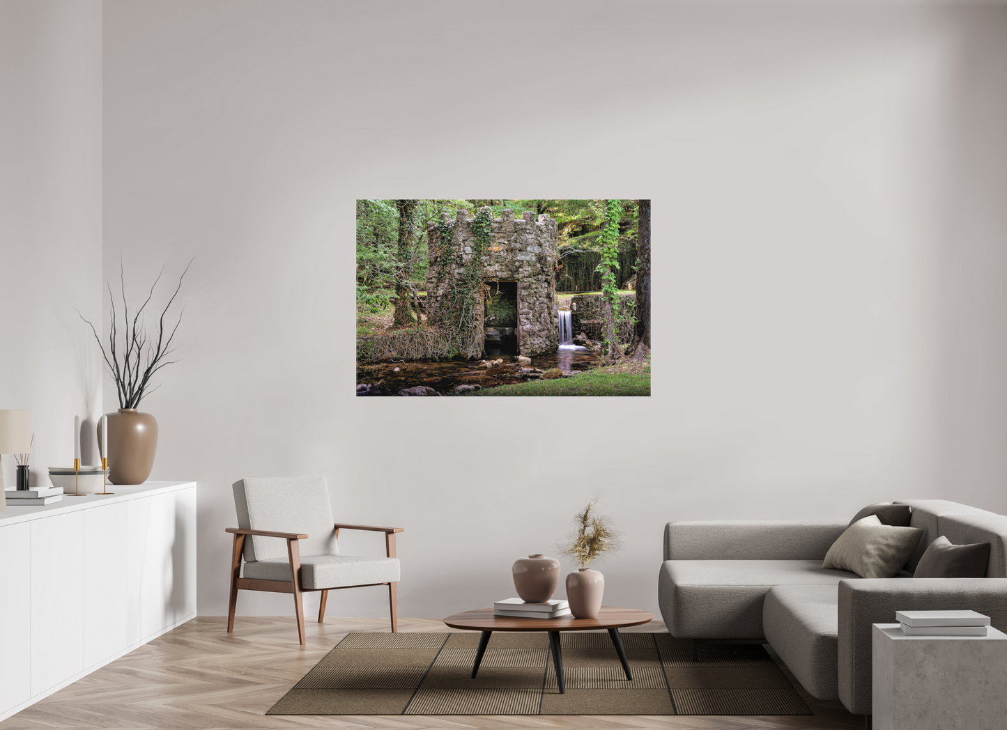 60 x 40″, Canvas Print Hidden Springs