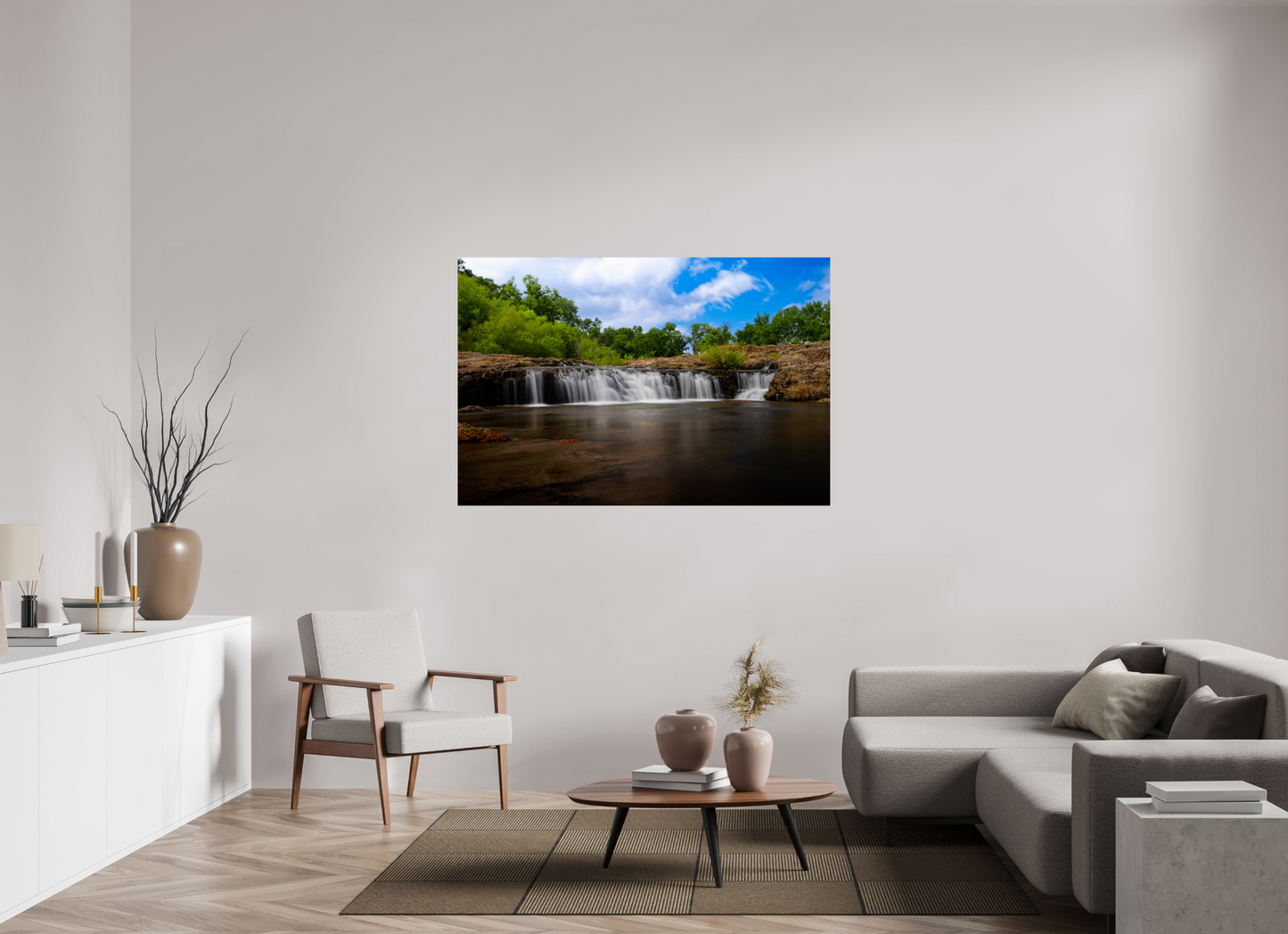60 x 40″, Photo Print On Fuji Crystal DP II Grand Falls in Bloom