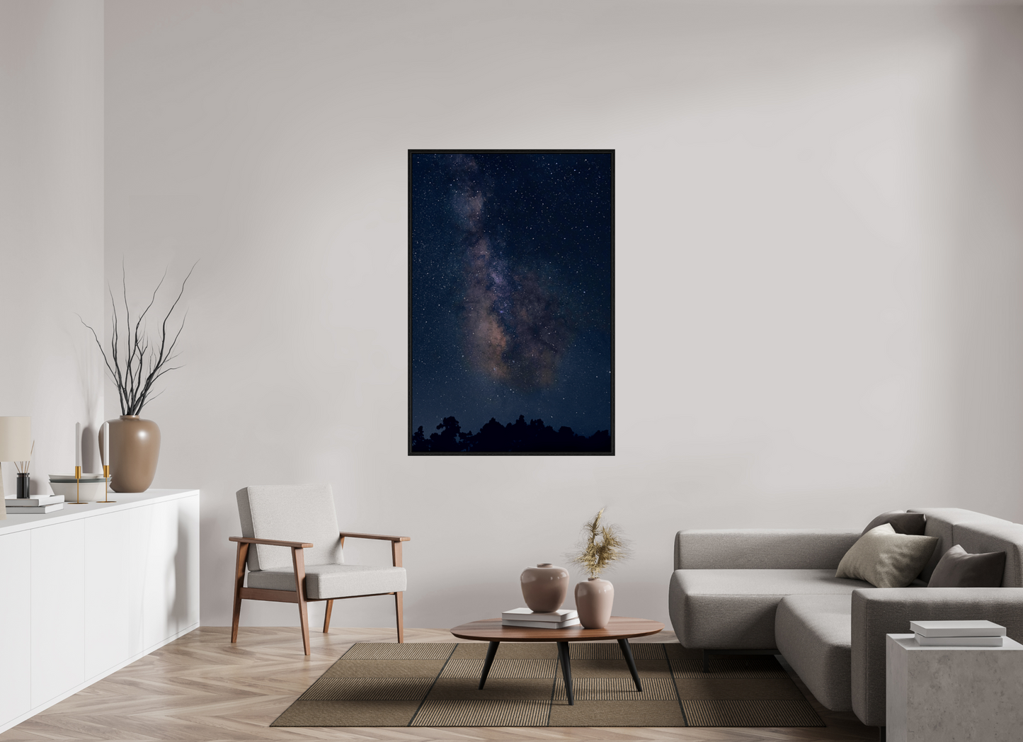 40 x 60″, Floater Frame Stop for the Stars