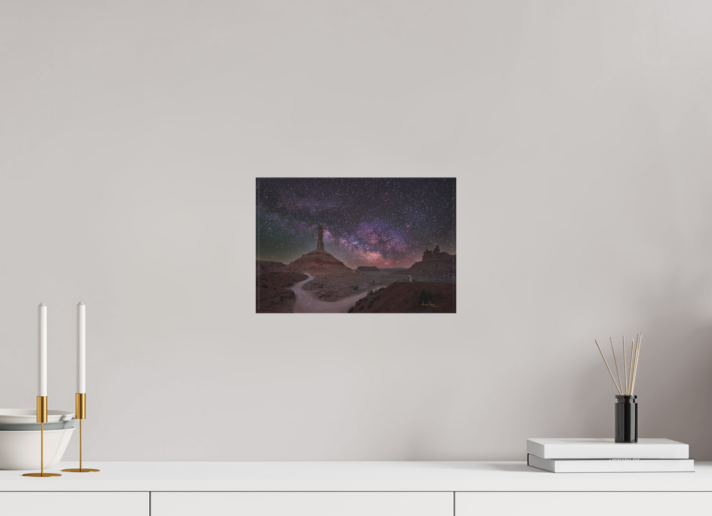 12 x 8″, Canvas Print The Weight of the Sky