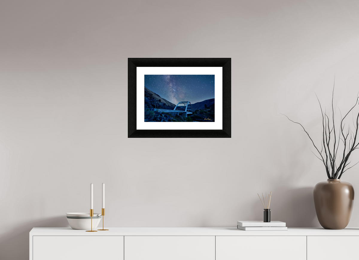 17.6 x 12″, Framed with mat hahnemuhle pearl A Crossing Through Time