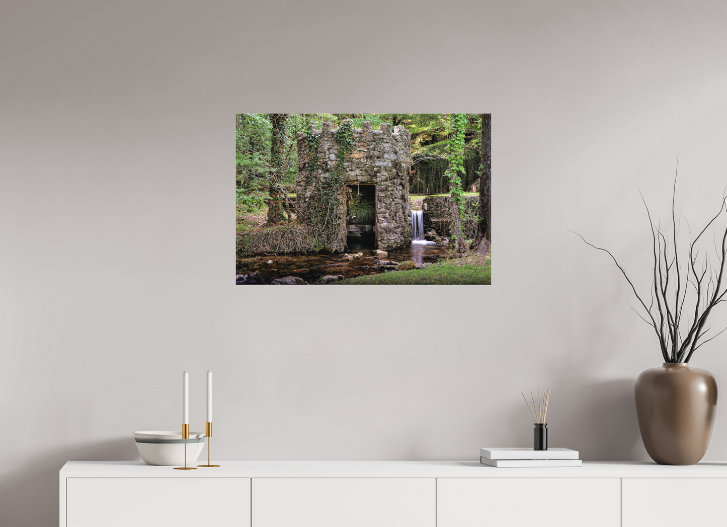 30 x 20″, Canvas Print Hidden Springs
