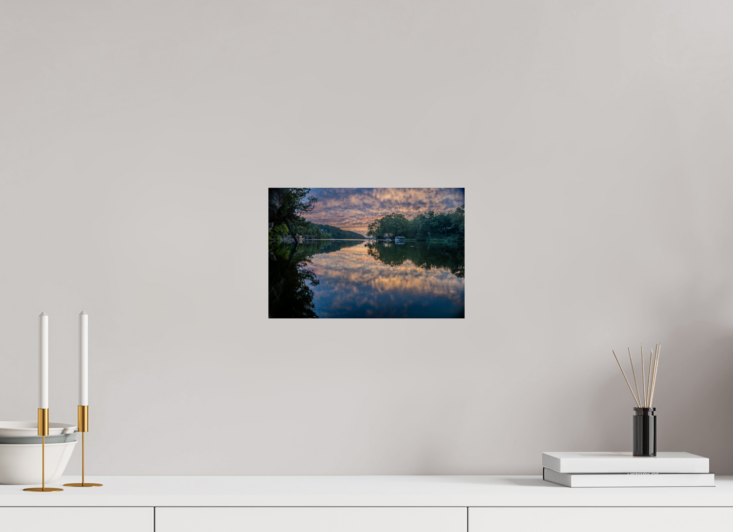 12 x 8″, Print Paper Morning Mirrors