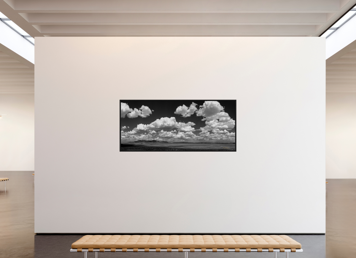 80.8 x 35″, Floater Frame The Weight of the Sky | Mexican Hat, Utah Fine Art Photography