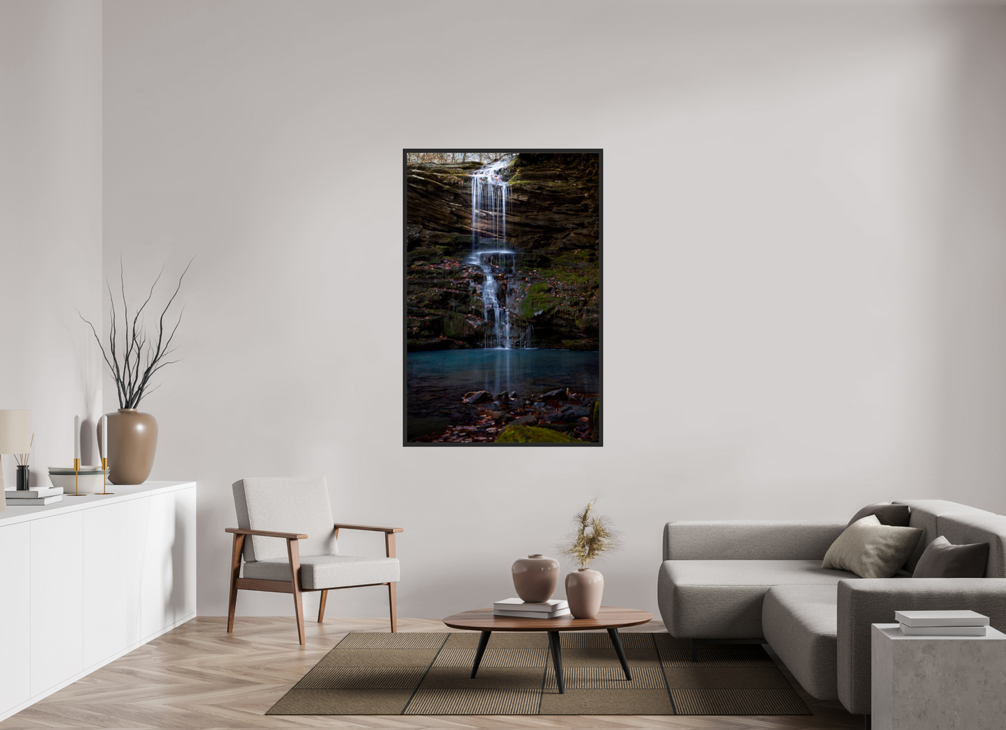 40 x 60″, Gallery Frame Magnolia Falls