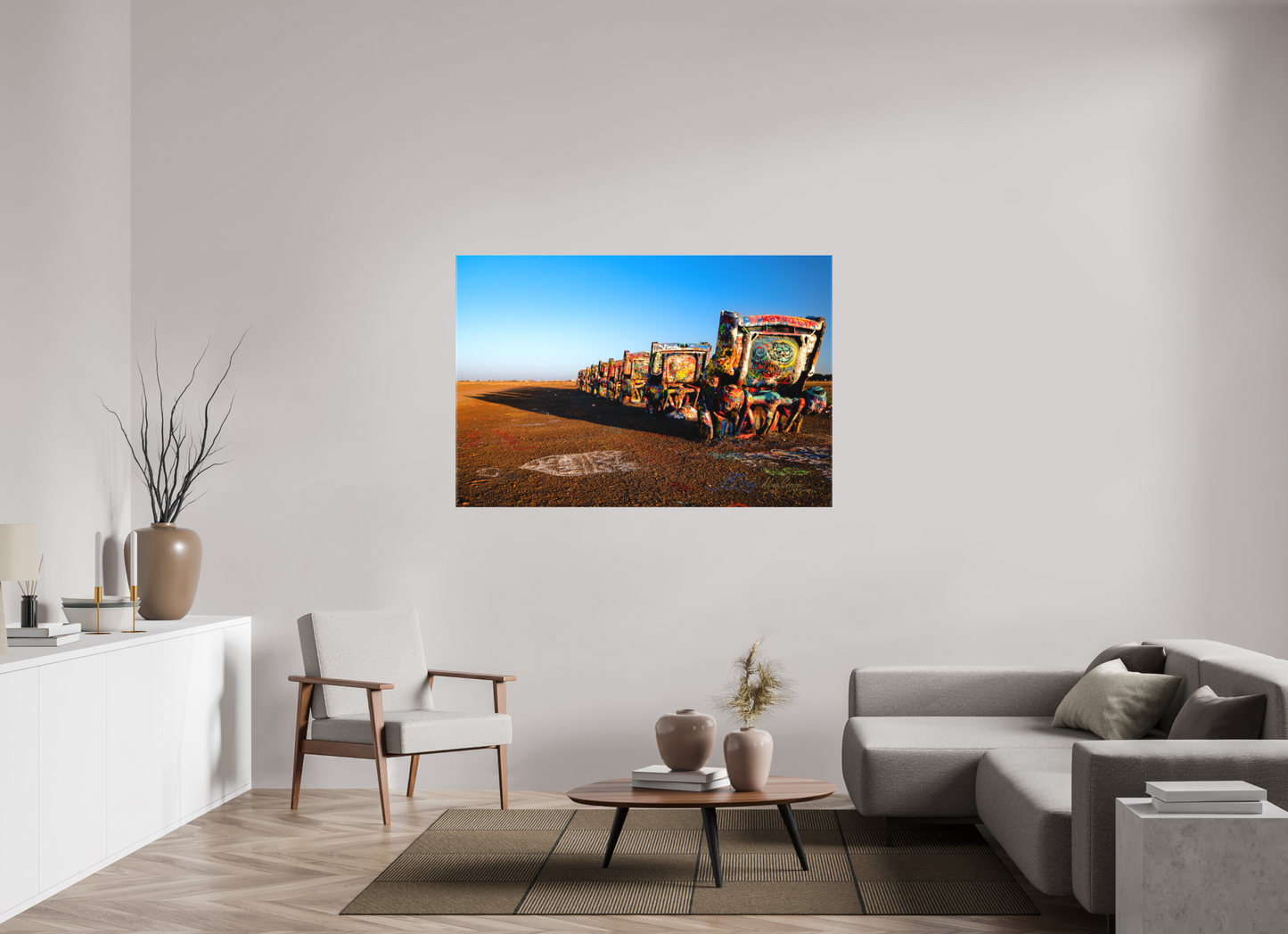 60 x 40″, Canvas Print The Color of Miles
