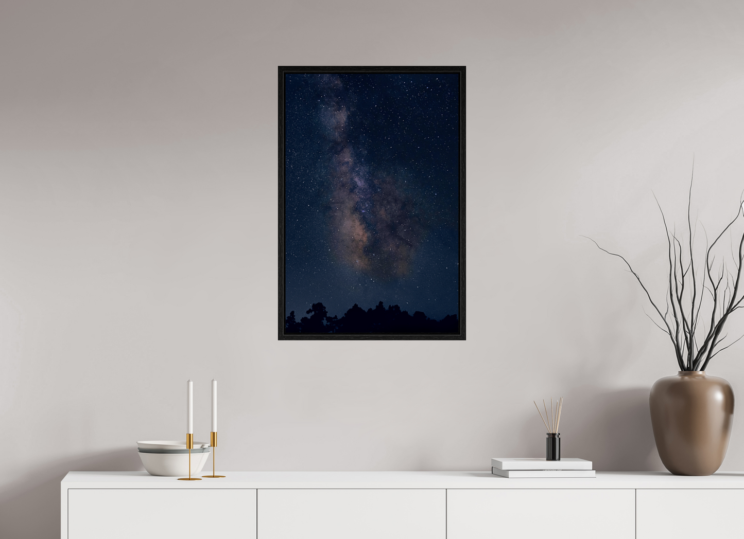 20 x 30″, Floater Frame Stop for the Stars