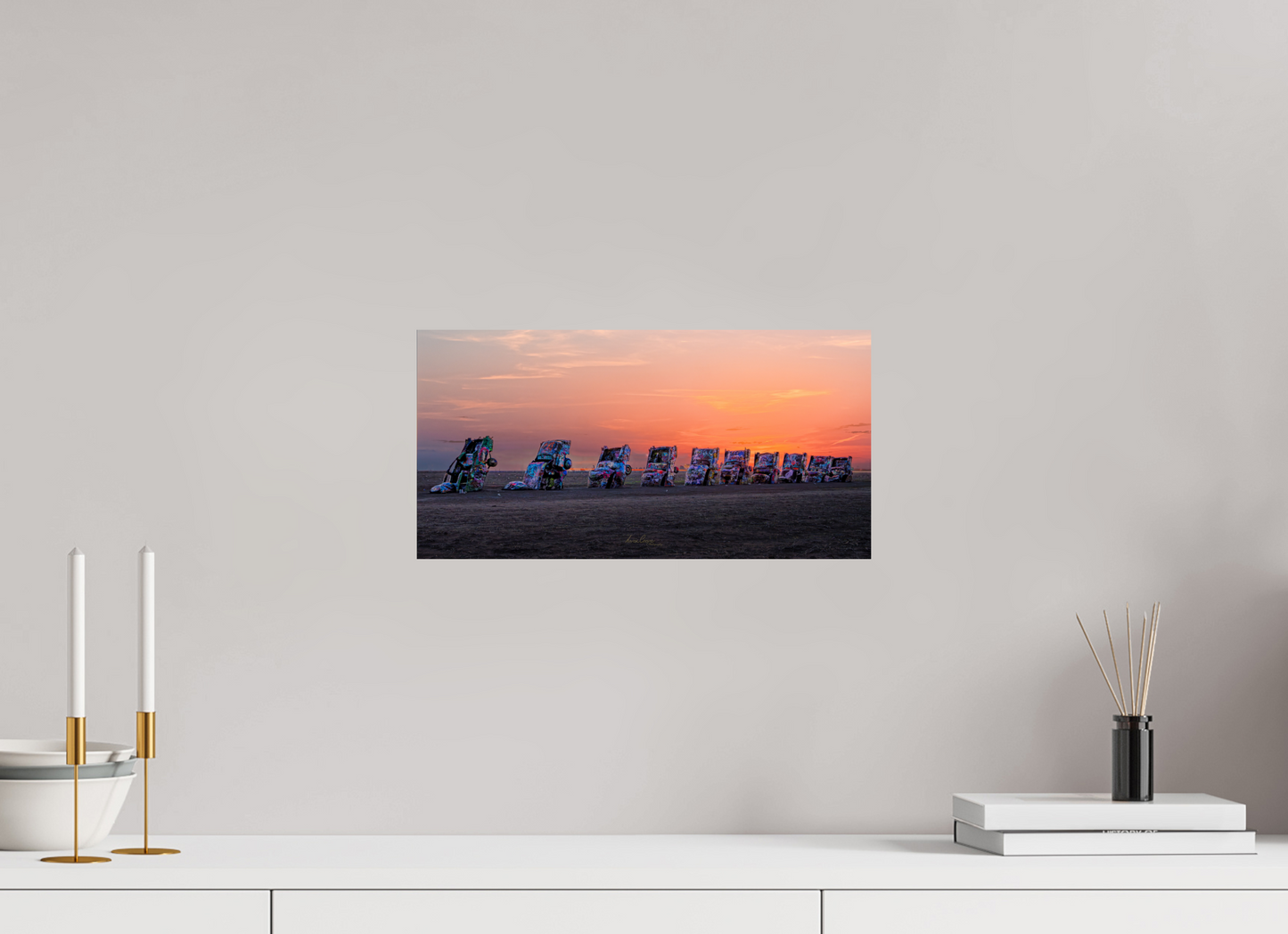 15.8 x 8″, Print Paper Before the Highway Woke