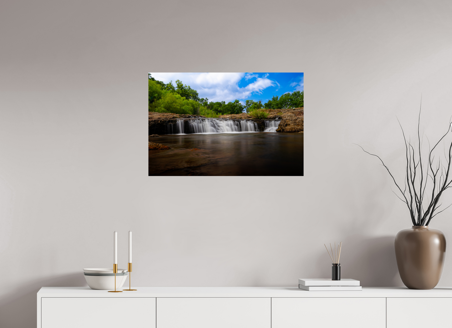30 x 20″, Photo Print On Fuji Crystal DP II Grand Falls in Bloom