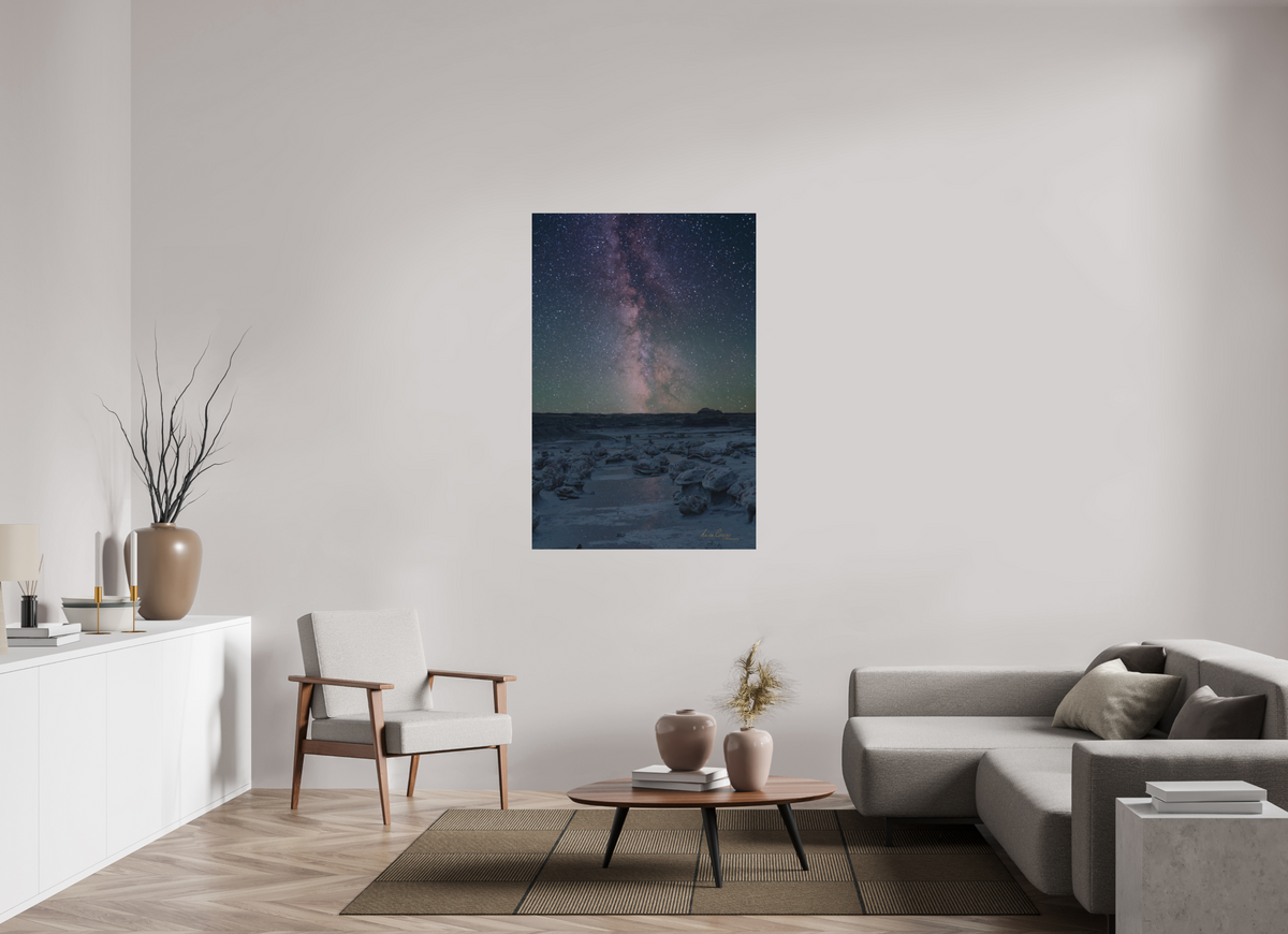 36 x 54″, Metal Prints Stars Over The Stone Eggs