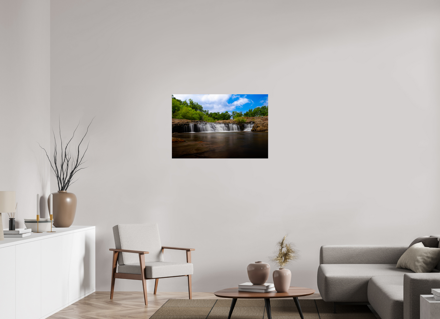 36 x 24″, Print Paper Grand Falls in Bloom