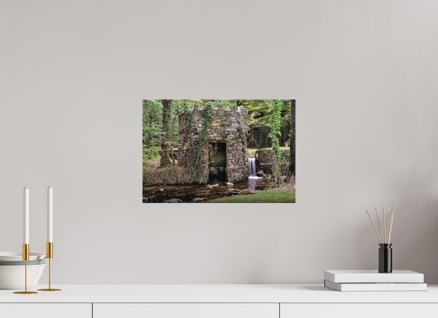 15 x 10″, Canvas Print Hidden Springs