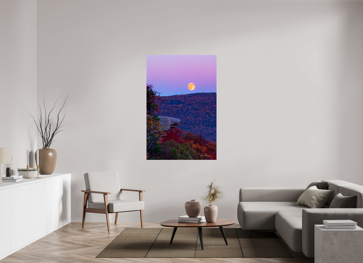 40 x 60″, Print Paper Evening on The Edge