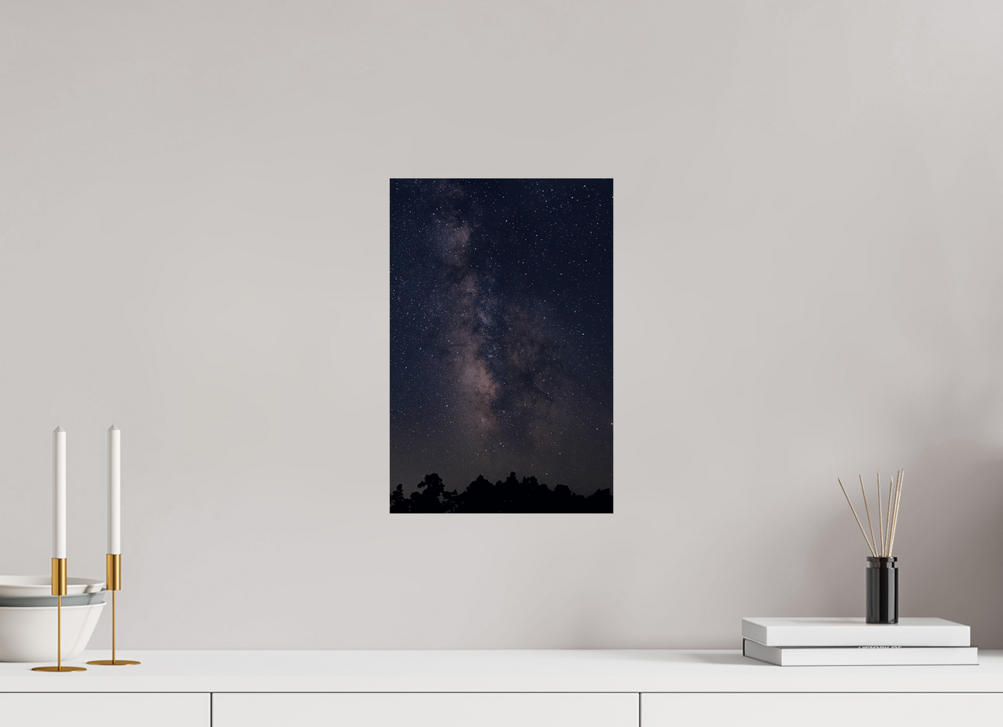 10 x 15″, Print Paper River of Stars – Milky Way Night Sky
