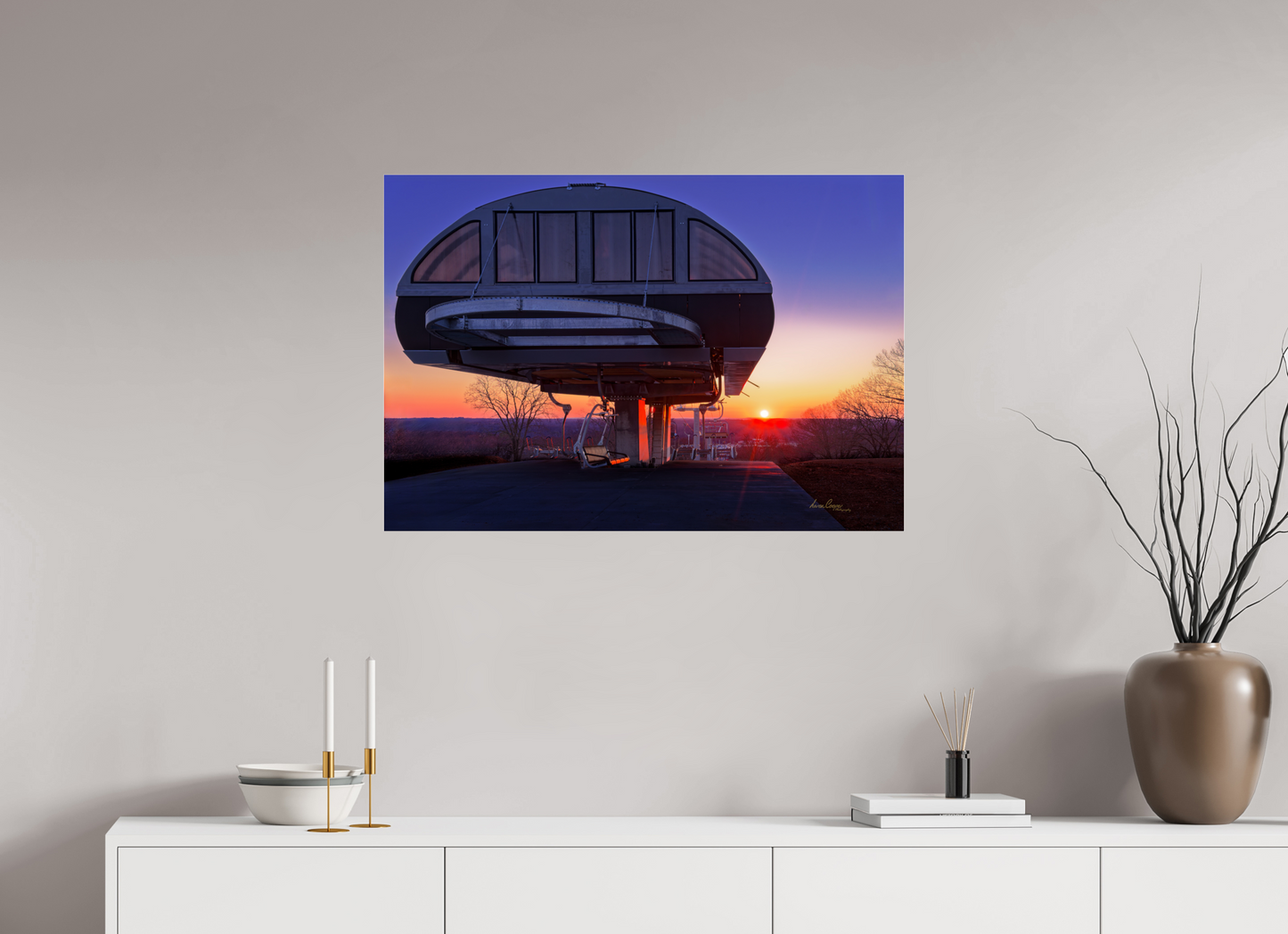 35 x 24″, Photo Print Under Acrylic Glass End of the Ride