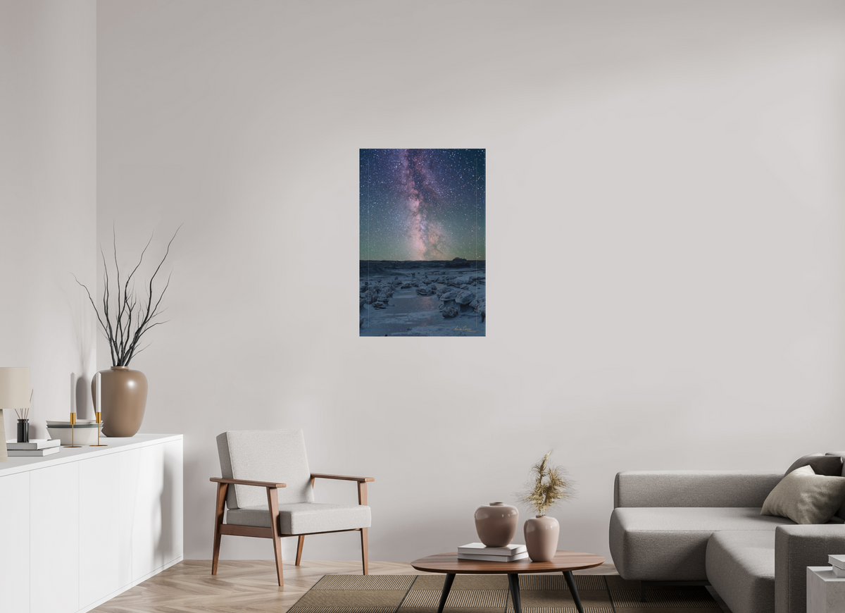 24 x 36″, Canvas Print Stars Over The Stone Eggs