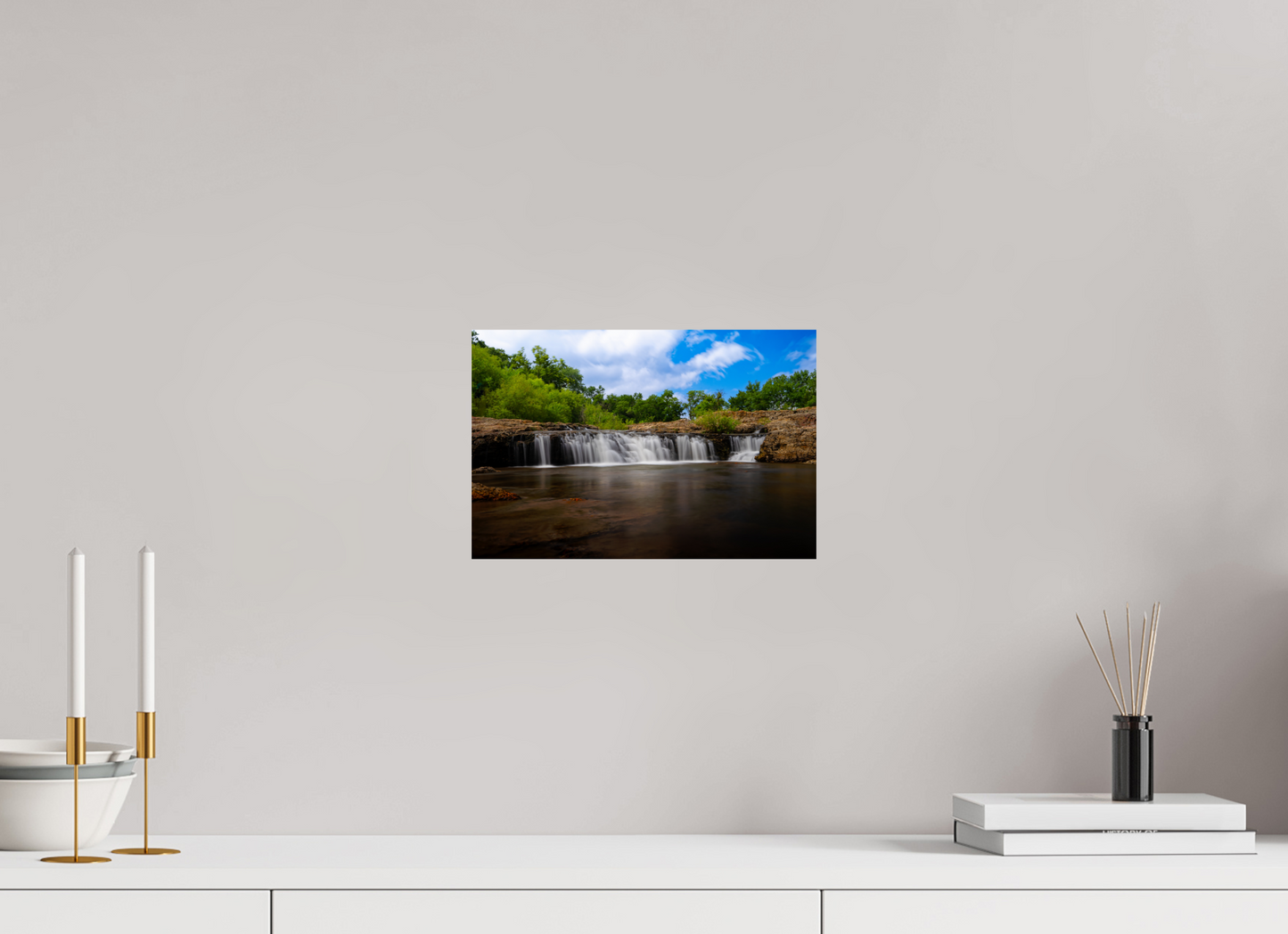 12 x 8″, Print Paper Grand Falls in Bloom