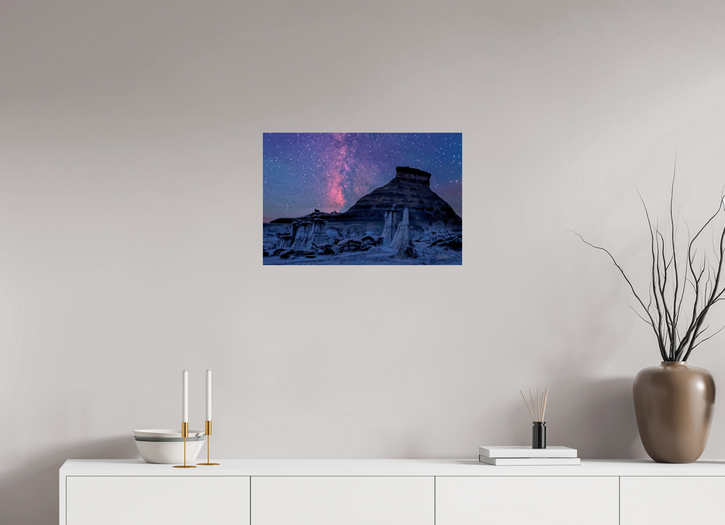 24 x 16″, Print Paper Cathedrals of the Night