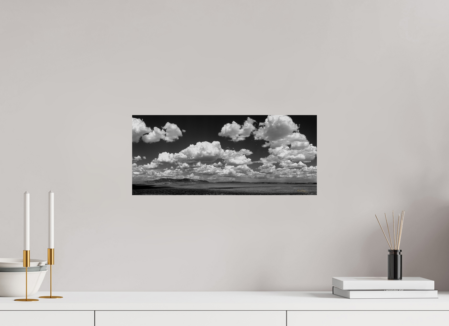 18.5 x 8″, Print Paper The Weight of the Sky | Mexican Hat, Utah Fine Art Photography