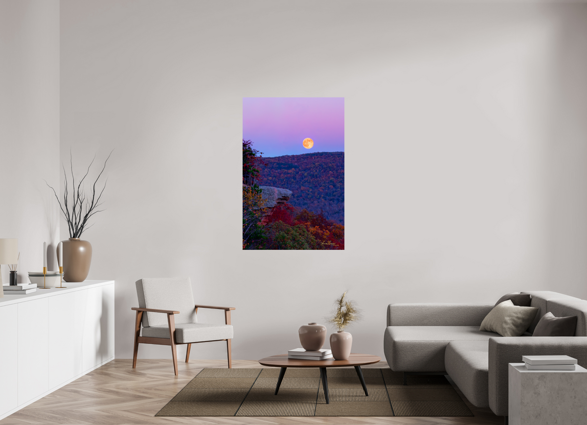 36 x 54″, Print Paper Evening on The Edge