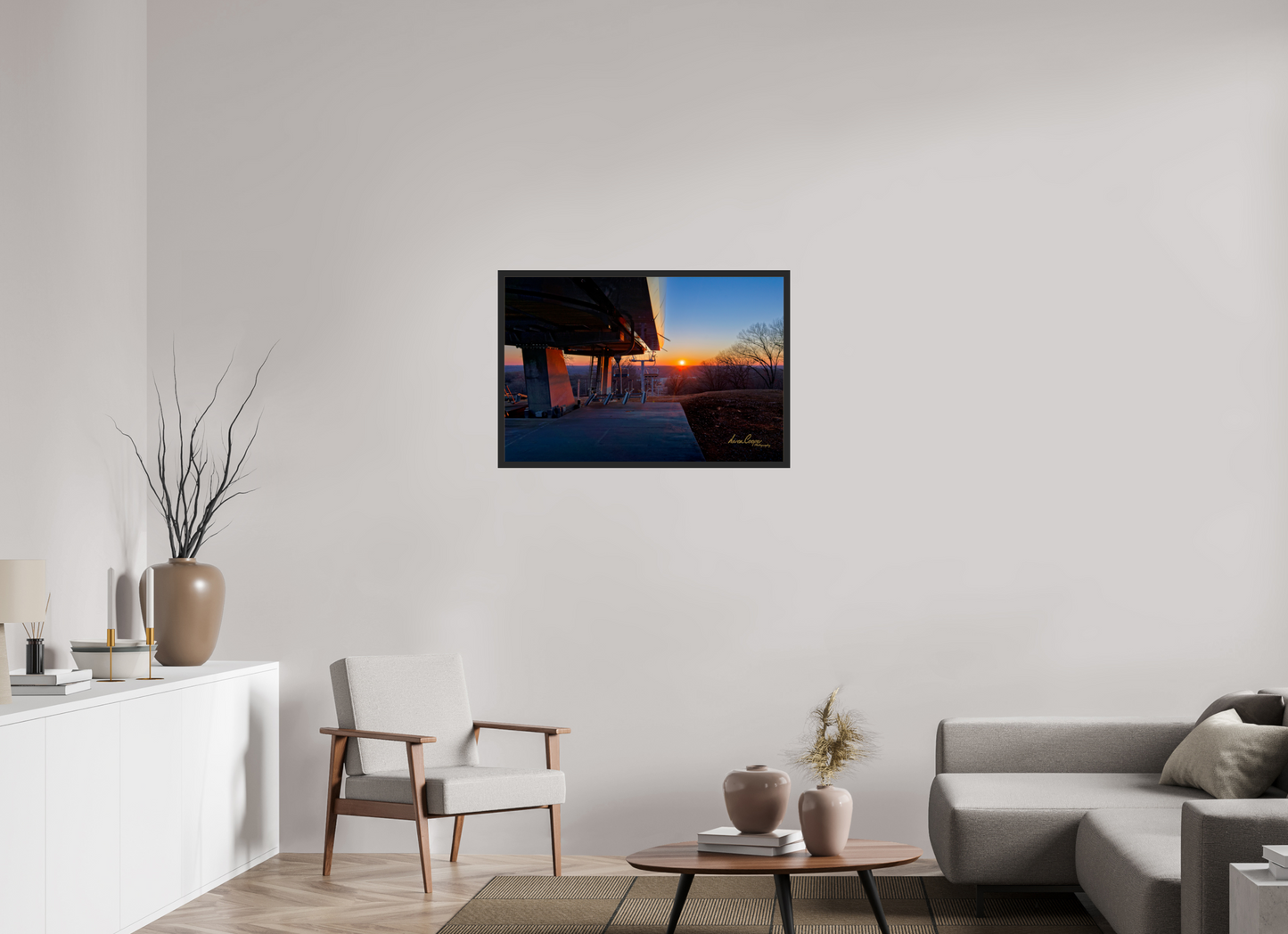 36 x 24″, Gallery Frame The Lifted Morning Sun