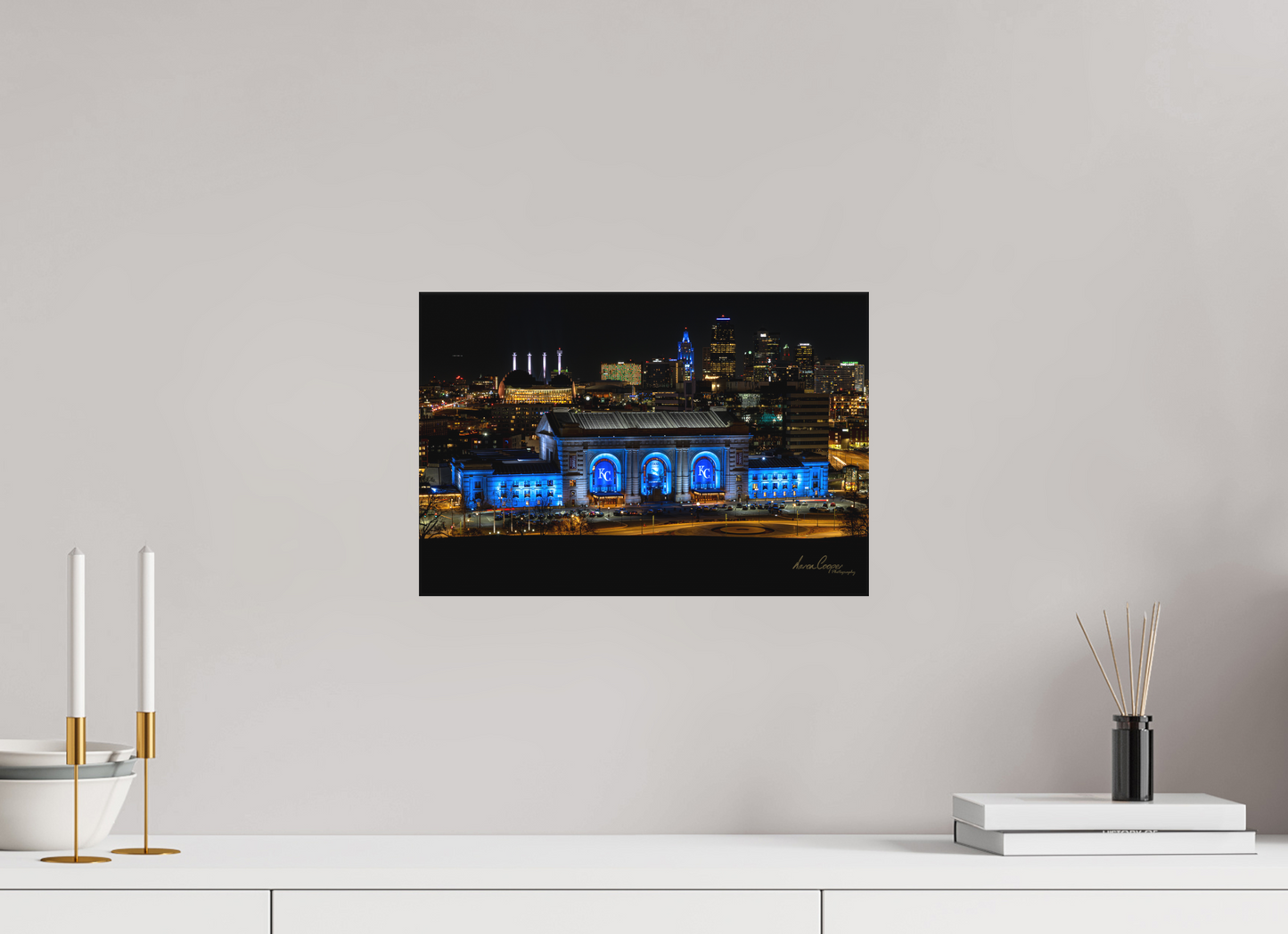 15 x 10″, Canvas Print Kansas City Union Station