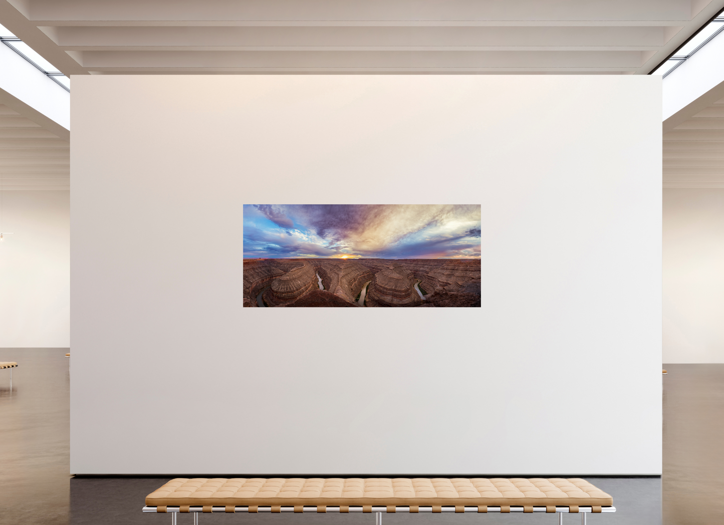 83.1 x 36″, Print Paper Carved by Time