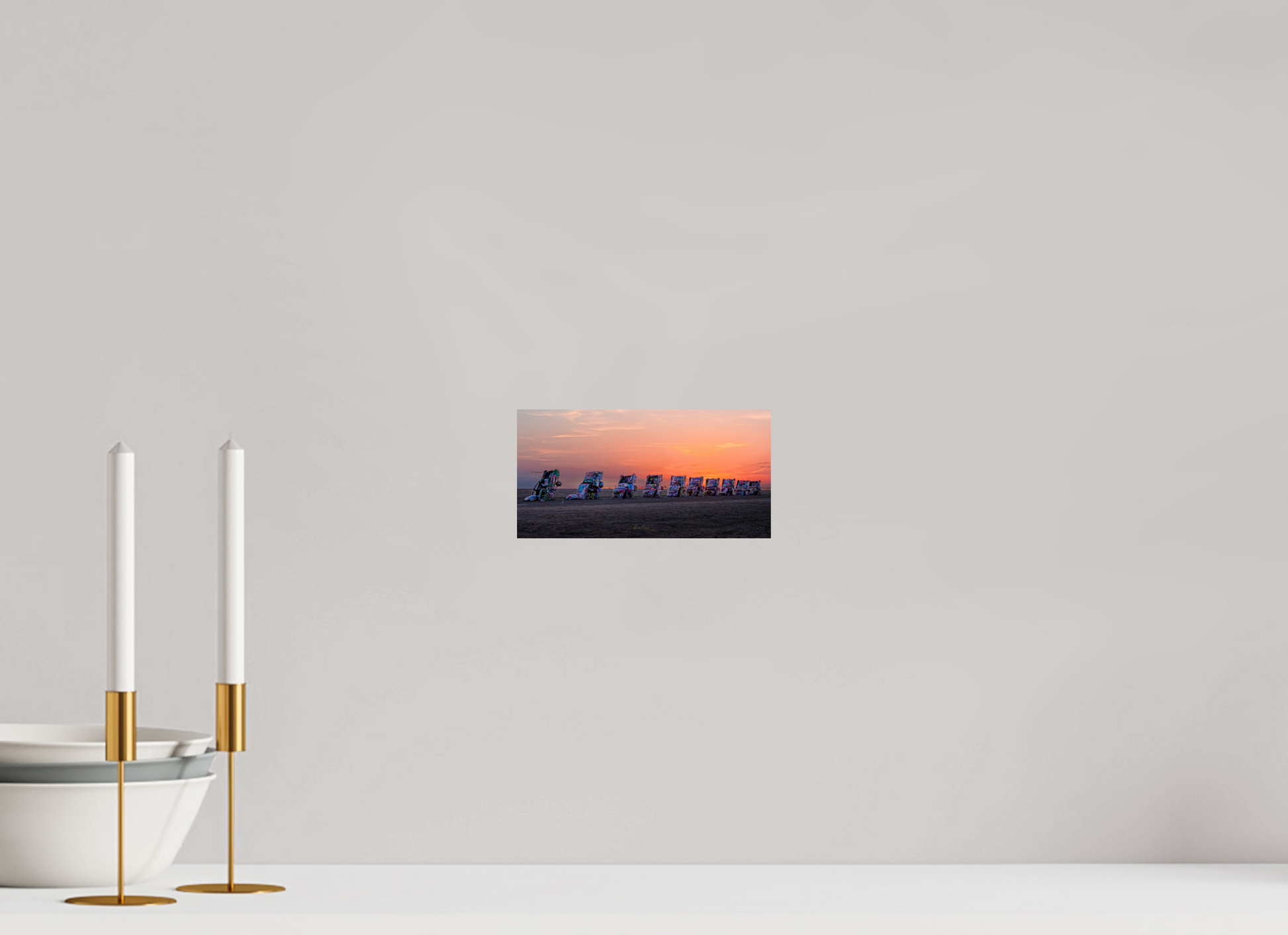 7.9 x 4″, Print Paper Before the Highway Woke