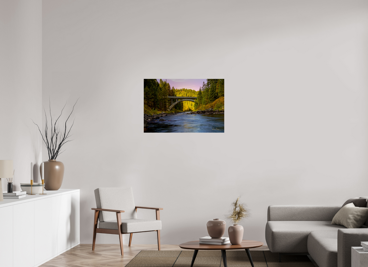 36 x 24″, Print Paper Where the River Leads