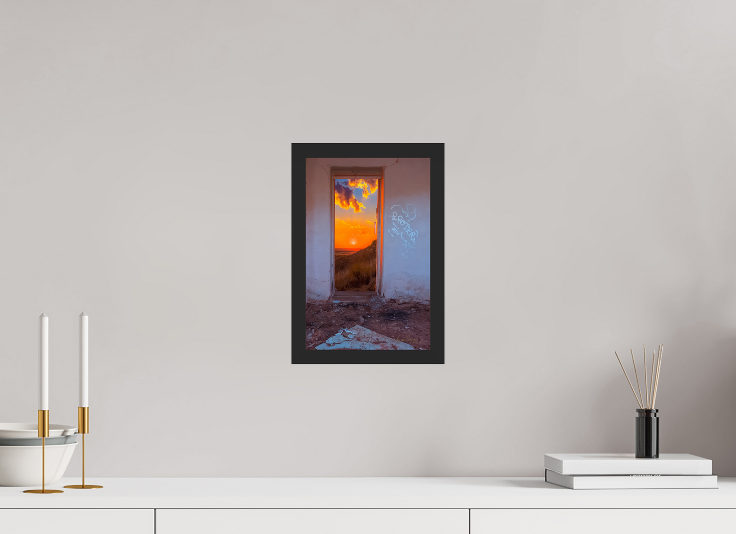 8 x 12″, Gallery Frame Everything Is Better Outside