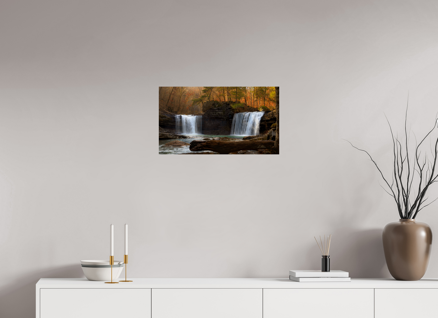 24 x 13.5″, Photo Print On Fuji Crystal DP II Twin Falls