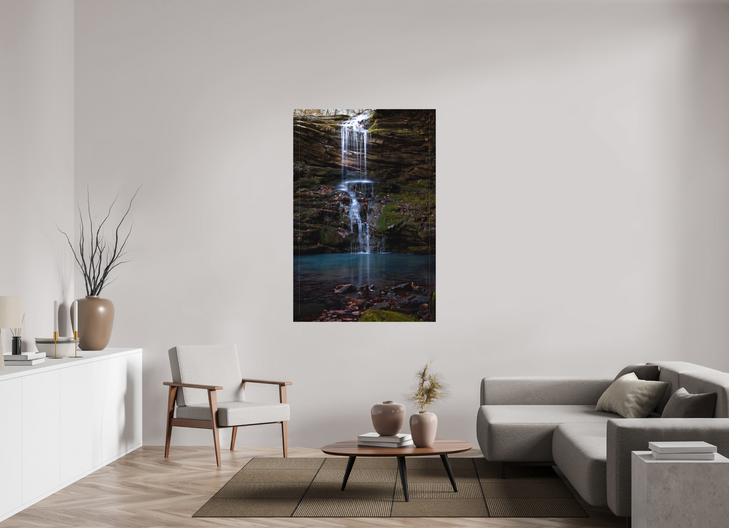 40 x 60″, Canvas Print Magnolia Falls