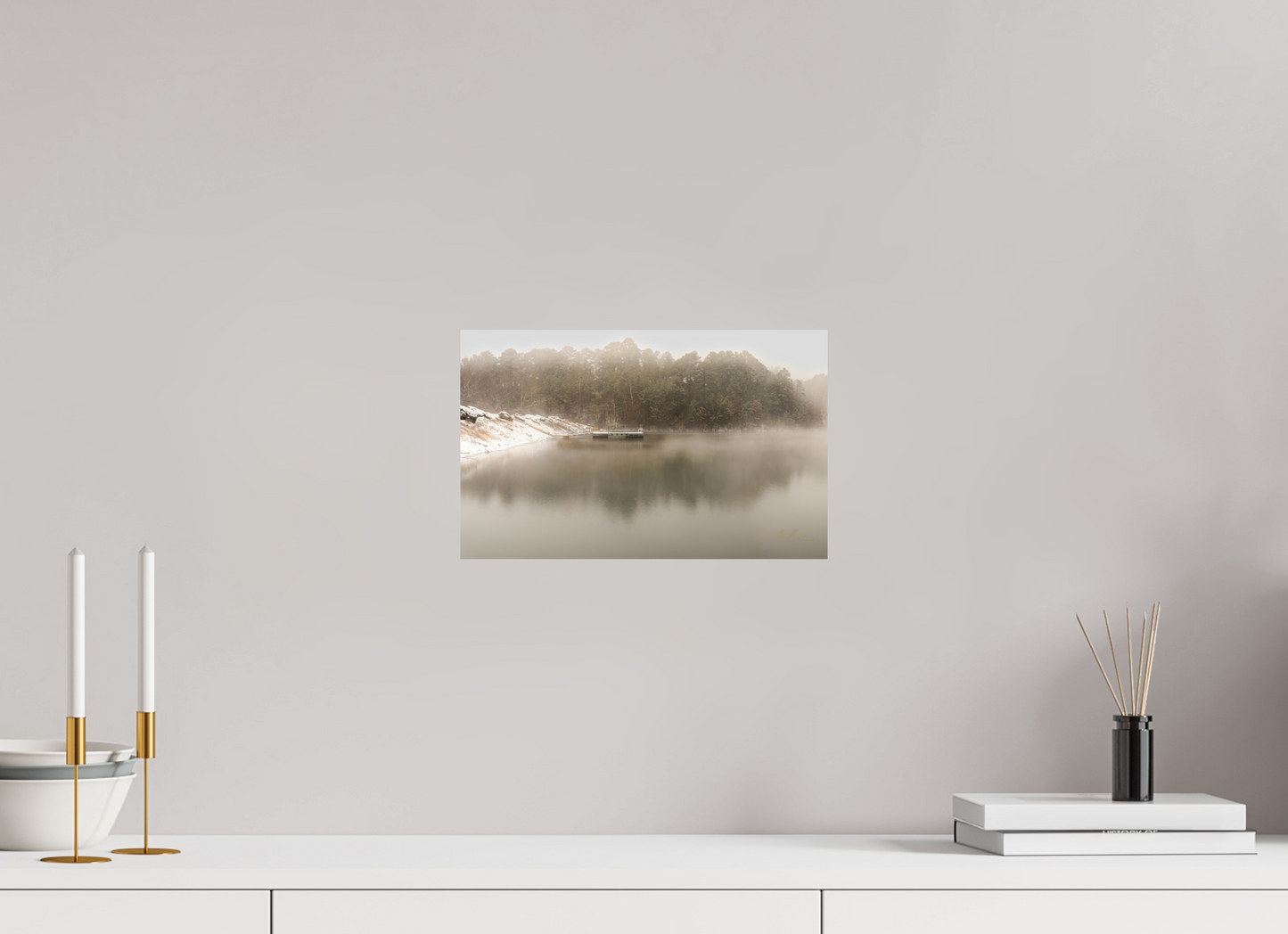 12.8 x 8″, Print Paper Quiet Landing