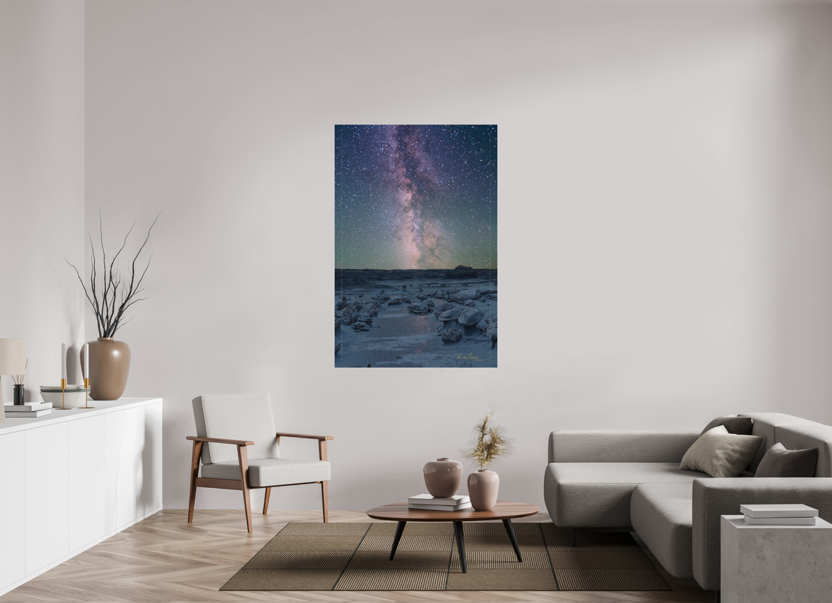40 x 60″, Canvas Print Stars Over The Stone Eggs