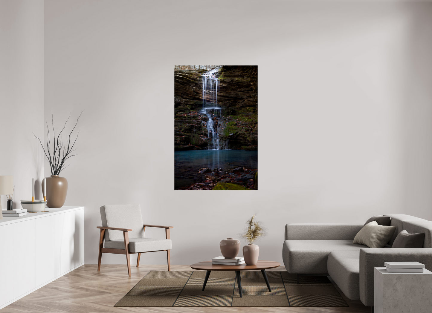40 x 60″, Photo Print On Fuji Crystal DP II Magnolia Falls