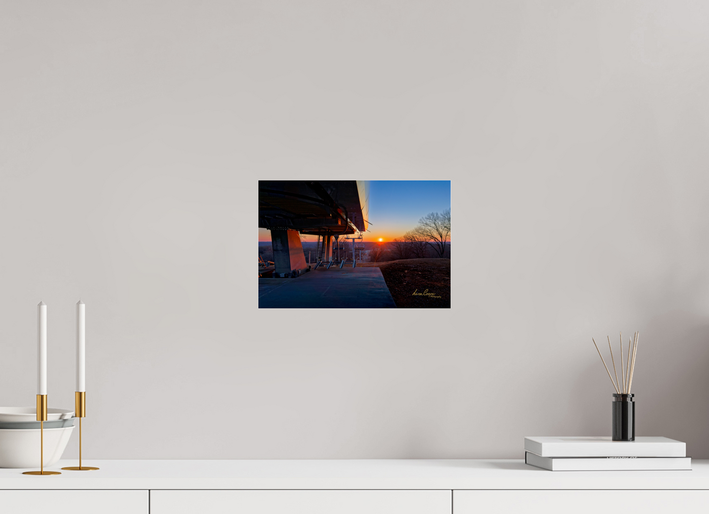 12 x 8″, Photo Print Under Acrylic Glass The Lifted Morning Sun