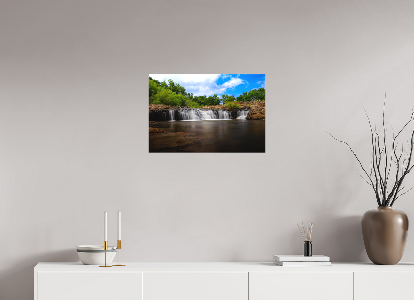 24 x 16″, Canvas Print Grand Falls in Bloom