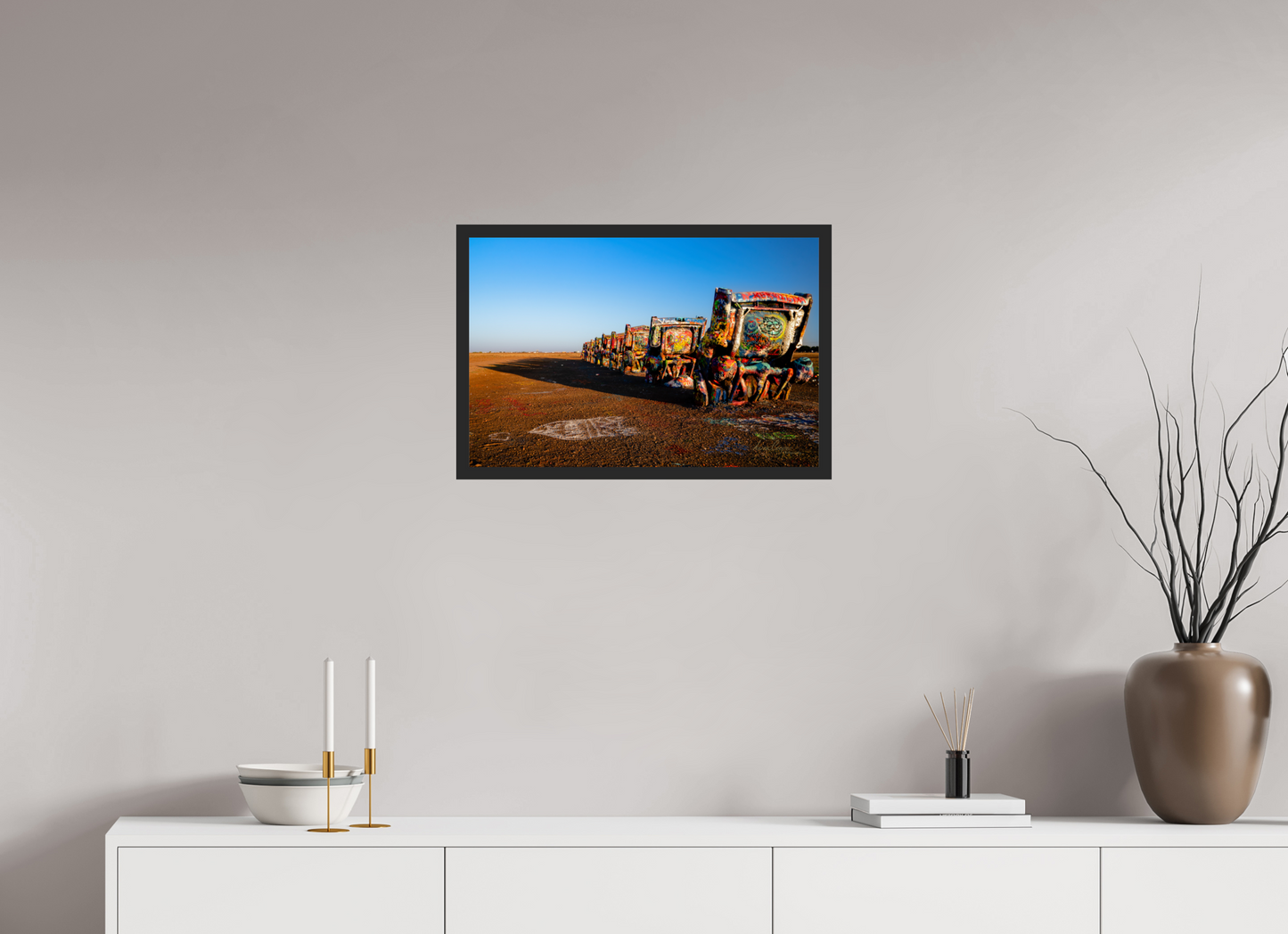 24 x 16″, Gallery Frame The Color of Miles