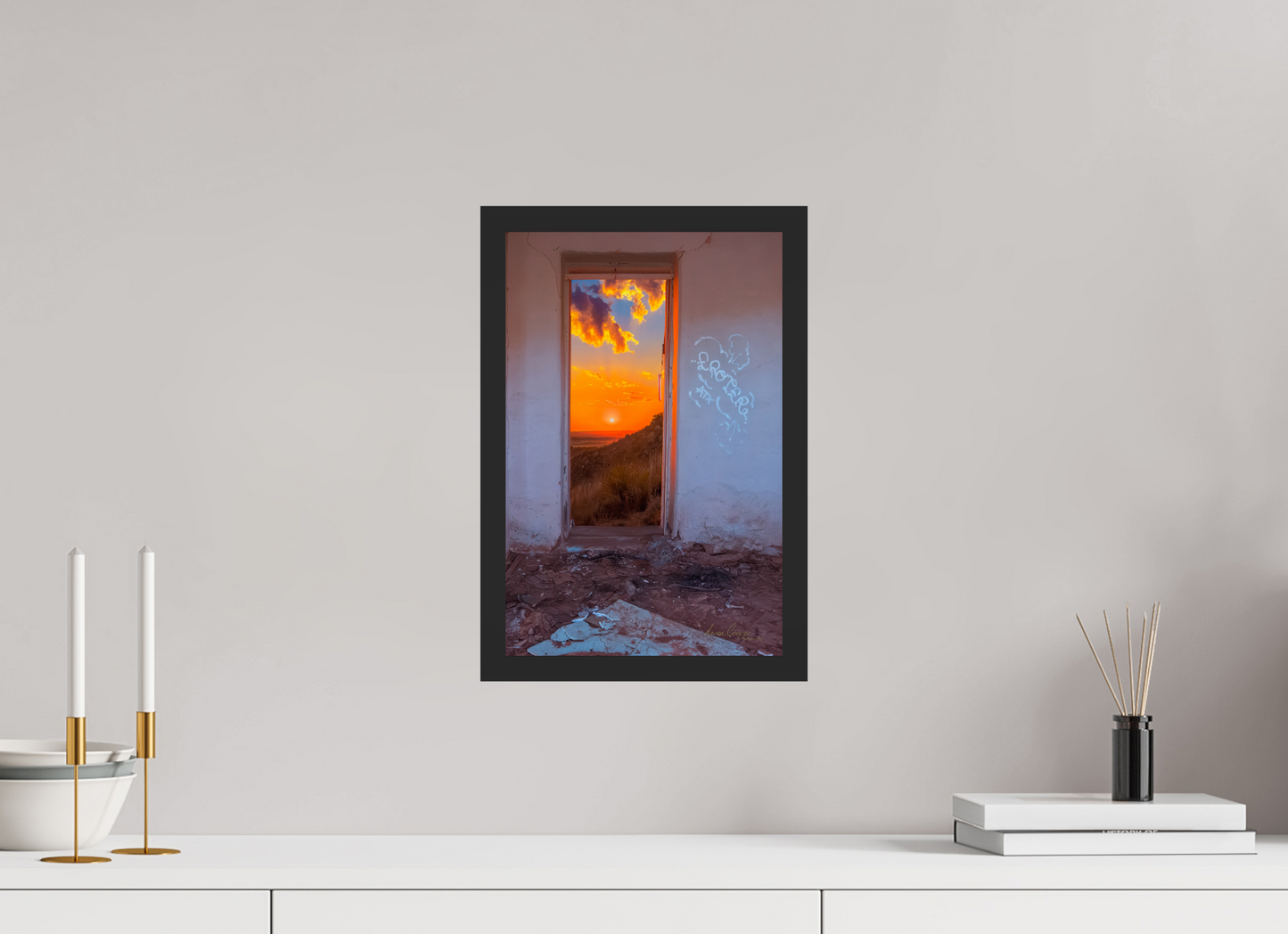 10 x 15″, Gallery Frame Everything Is Better Outside