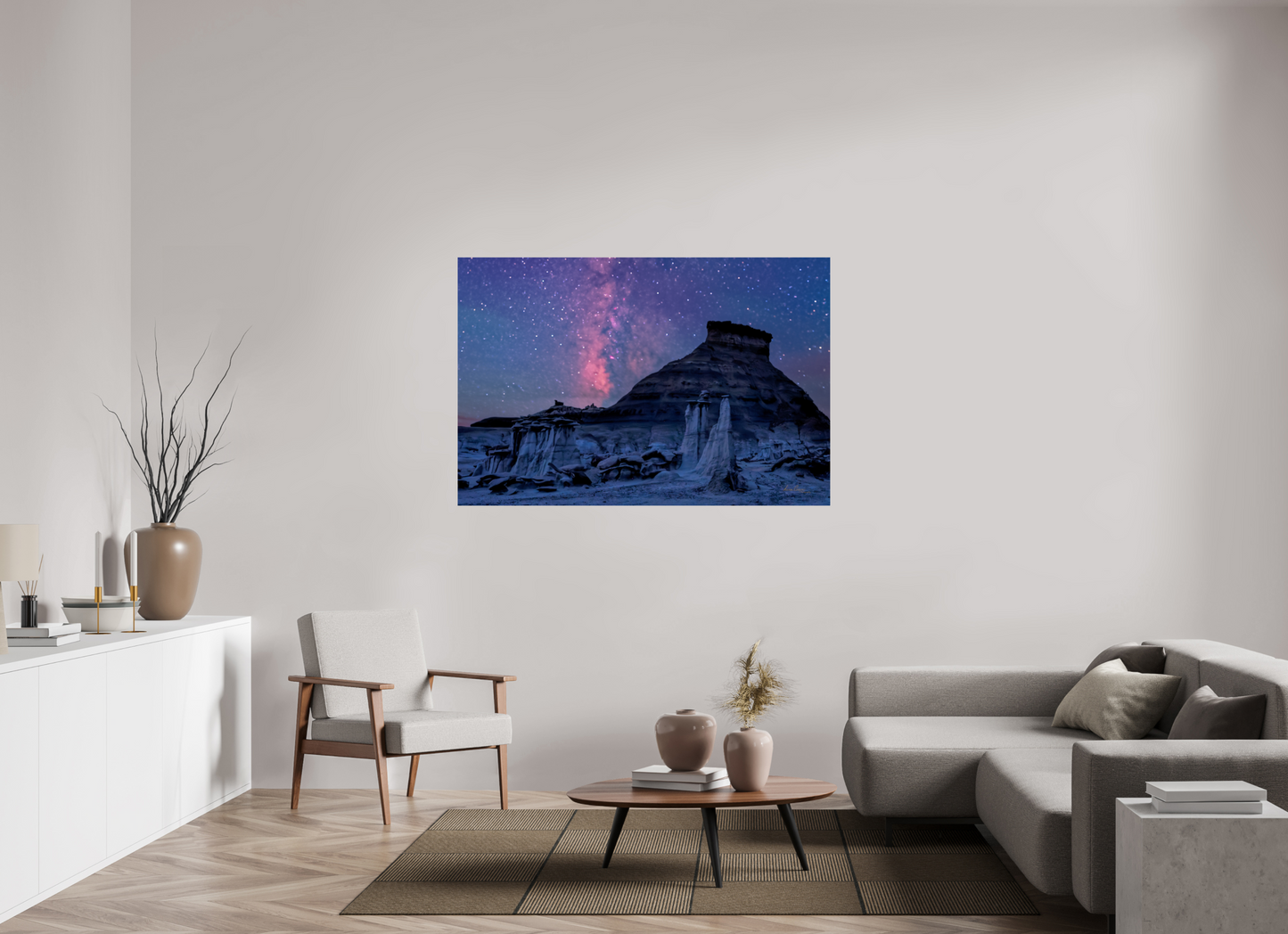 60 x 40″, Print Paper Cathedrals of the Night