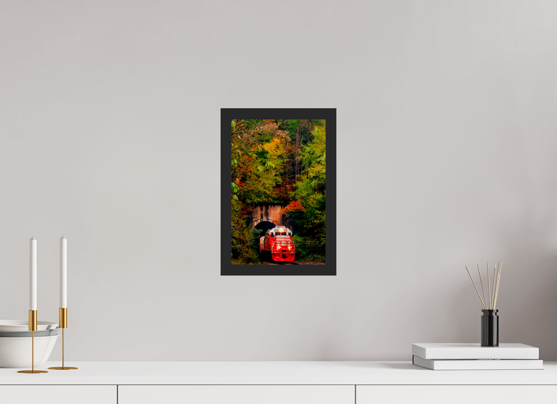 8 x 12″, Gallery Frame Emerging from autumn