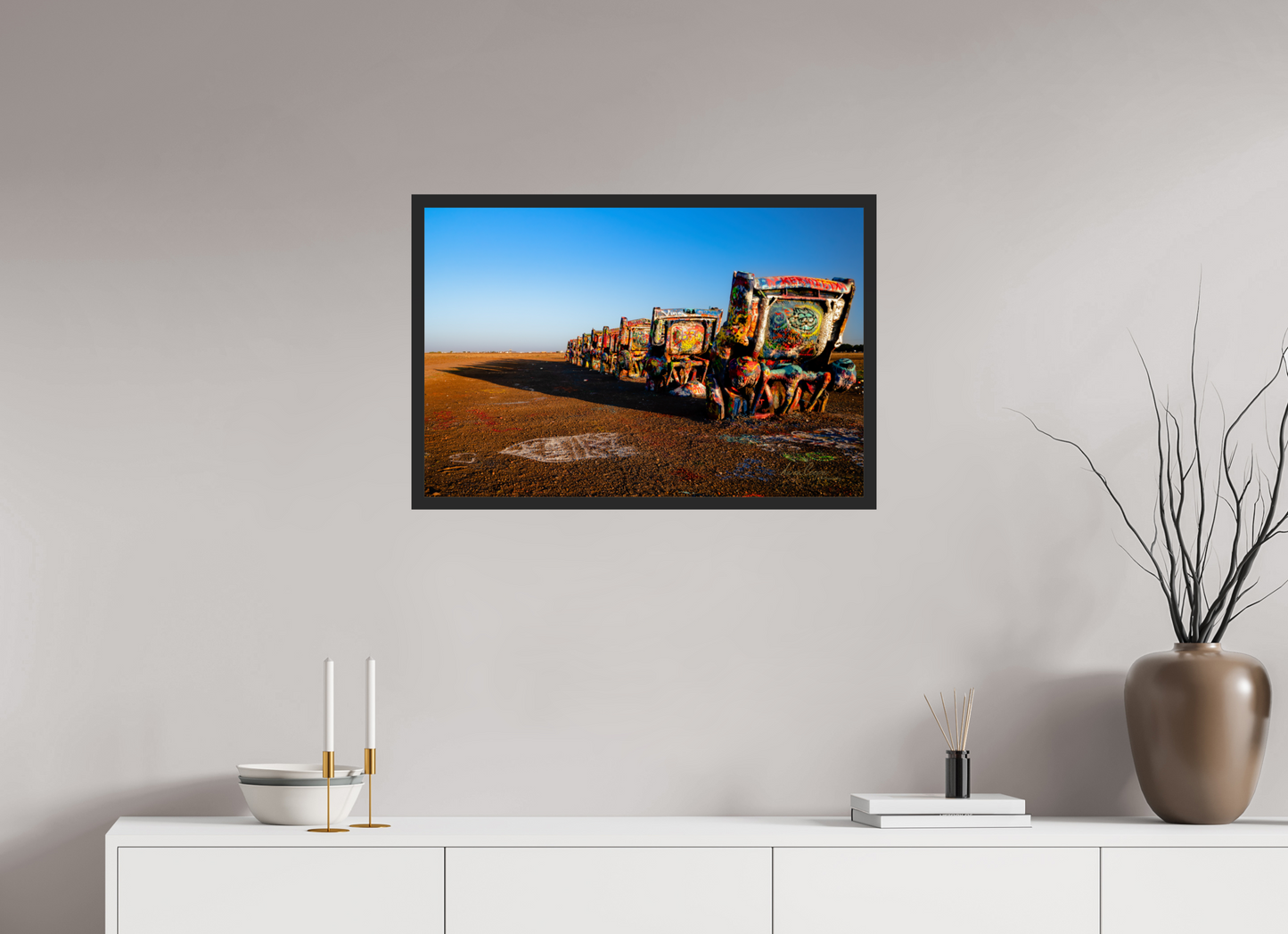30 x 20″, Gallery Frame The Color of Miles