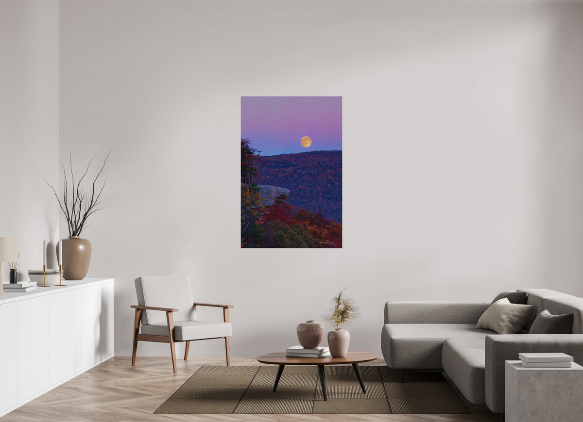 36 x 54″, Metal Prints Evening on The Edge