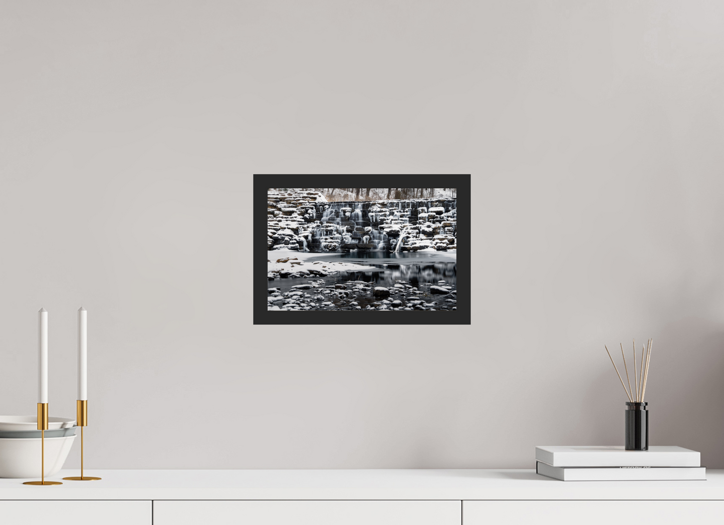 12 x 8″, Gallery Frame Frozen Stillness