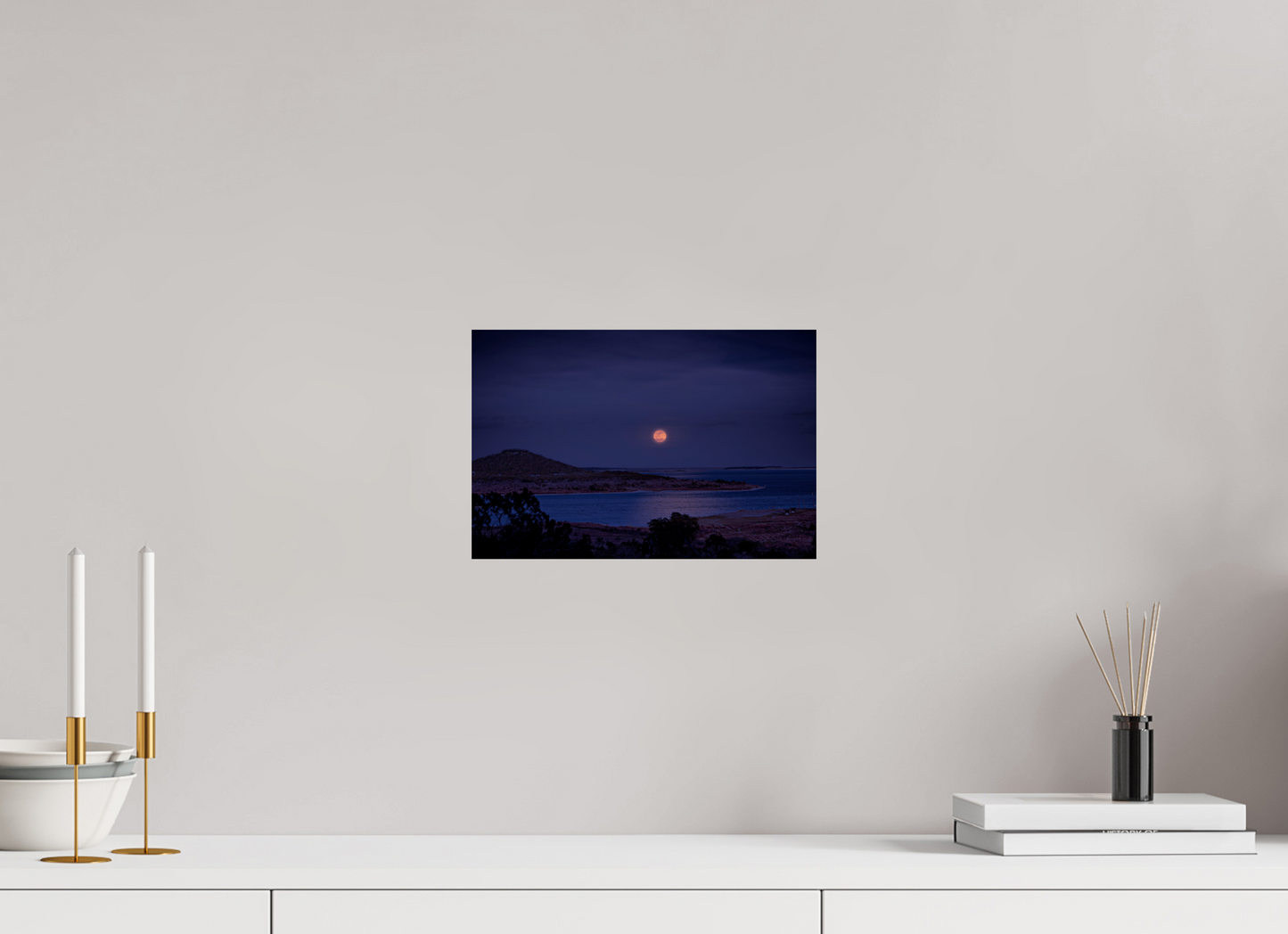 12 x 8″, Print Paper Peak of Lingering Light